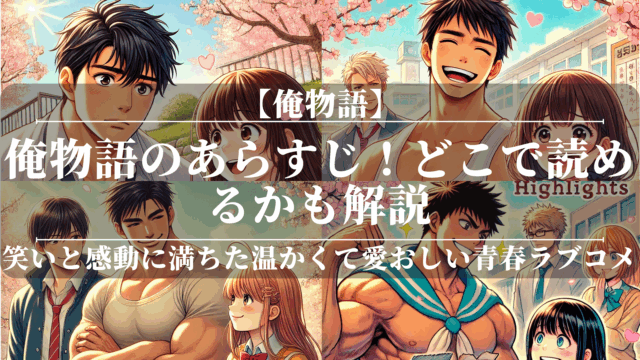 俺物語のあらすじ！どこで読めるかも解説