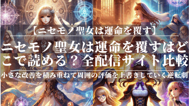 ニセモノ聖女は運命を覆すどこで読める？全配信サイト比較