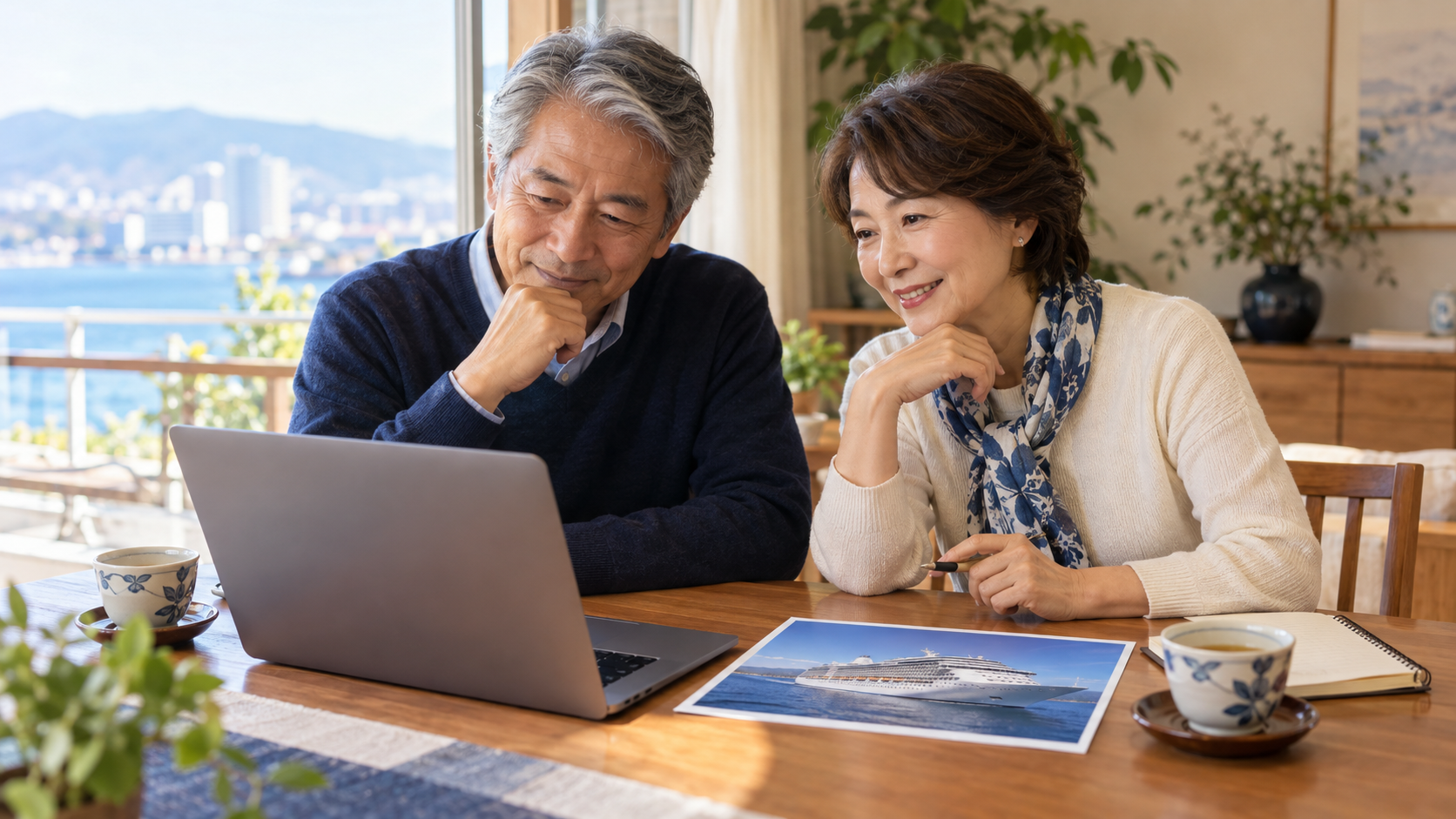 60代からのクルーズ旅行は、気になることを一つずつ確かめるところからのイメージ